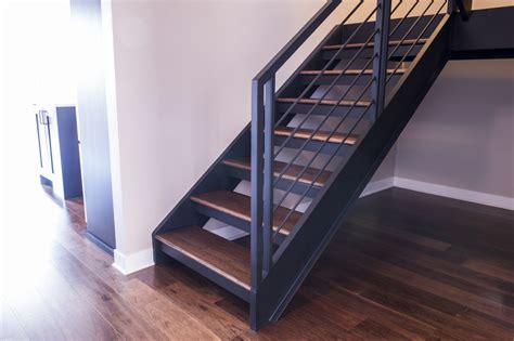 how to fabricate metal stairs|diy steel riser stairs.